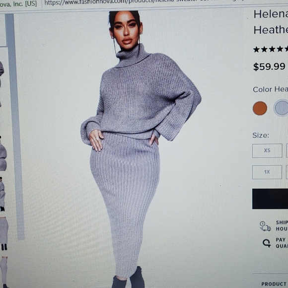 Fashion Nova Dresses & Skirts - Fashion Nova Sweater Set